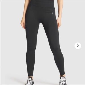 Gymshark flex high waisted leggings Black/Charcoal